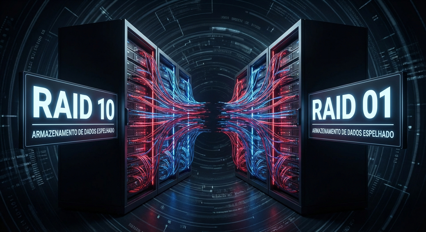 RAID 10 Vs RAID 01 A Ordem Dos Fatores Altera O Produto