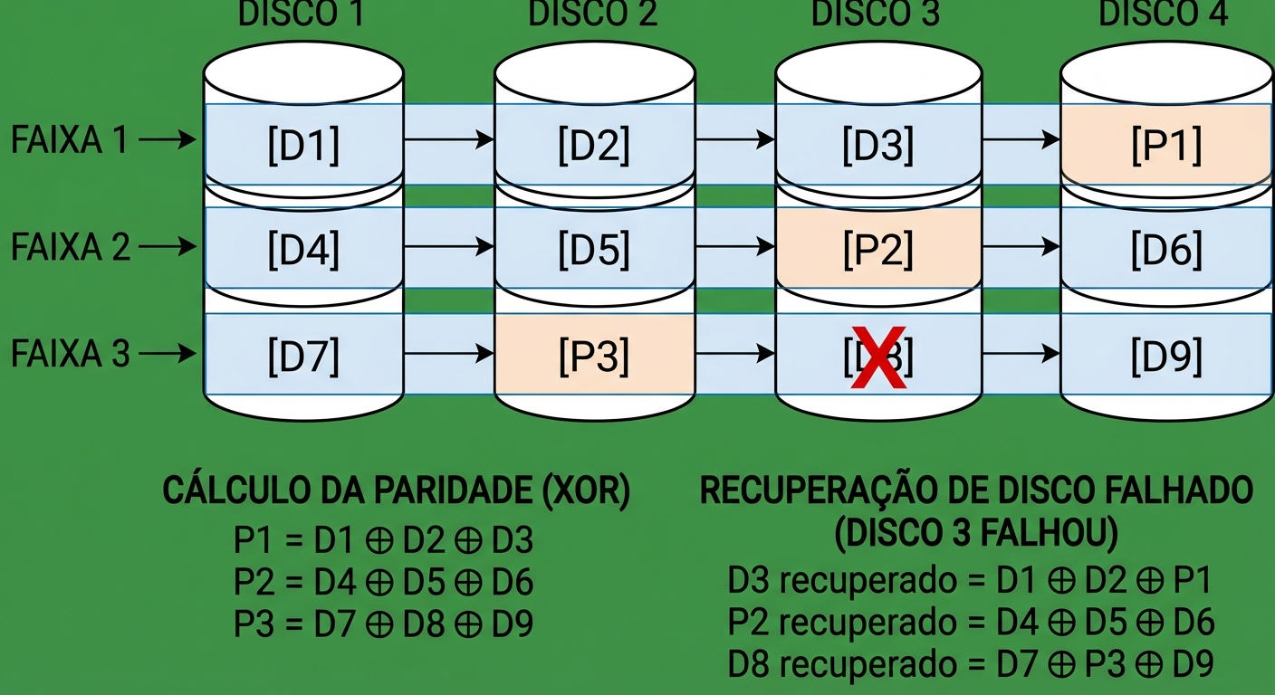 RAID 5: Prós, Contras e Quando Ainda Serve