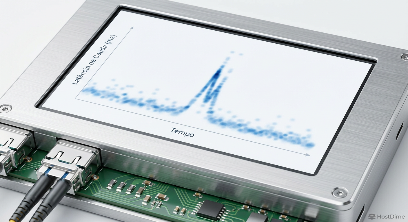 Fig. 2: Heatmap demonstrando como picos esporádicos de latência (outliers) são invisíveis em gráficos de médias simples.