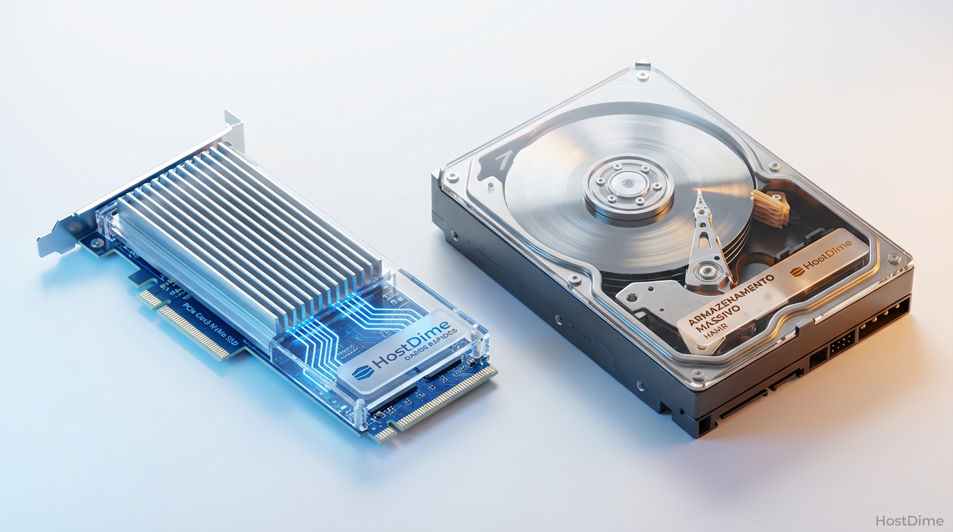 SSDs caros em 2026: Por que os HDDs recusam a morrer no datacenter