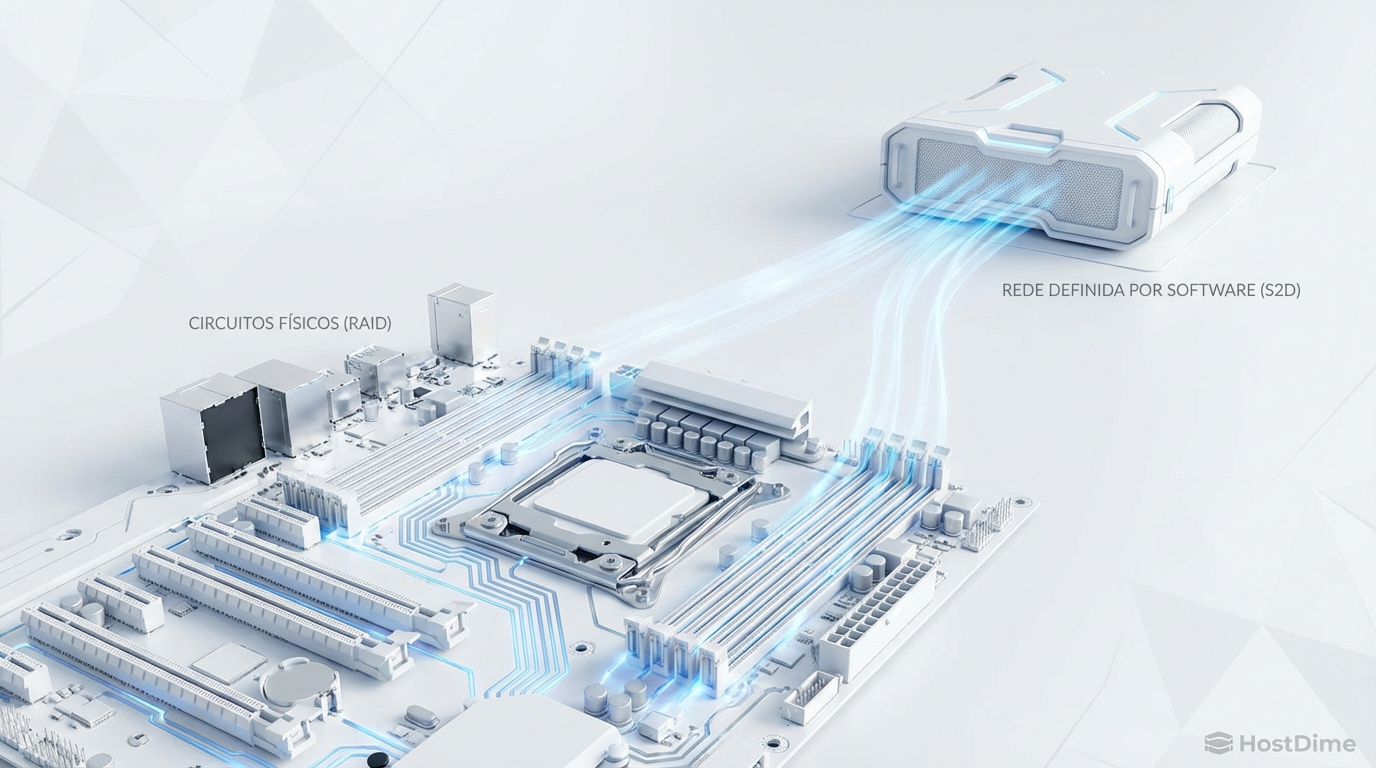 Storage Spaces Direct vs. Hardware RAID: Performance, Riscos e Arquitetura
