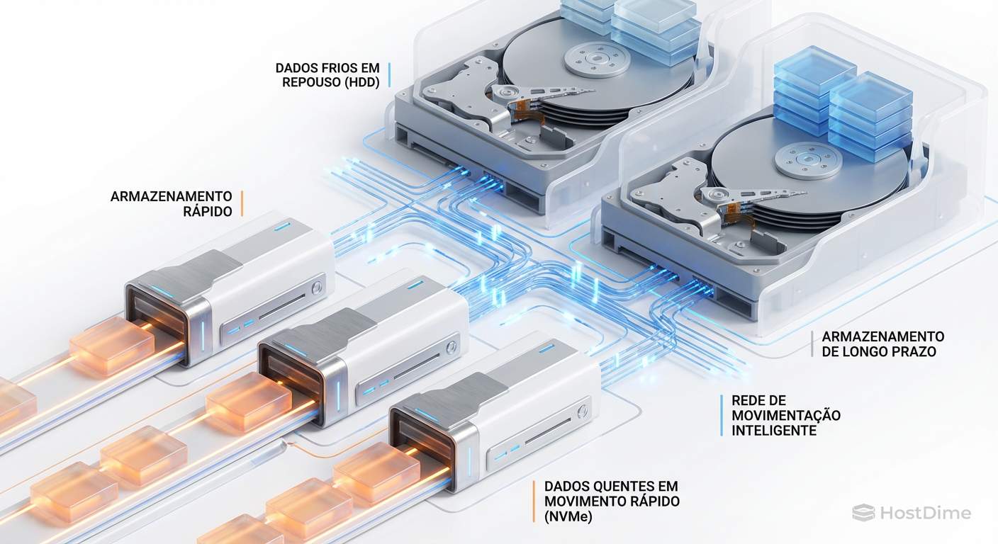 Storage Tiering Híbrido: Otimizando Ceph, vSAN e Storage Spaces na Escassez