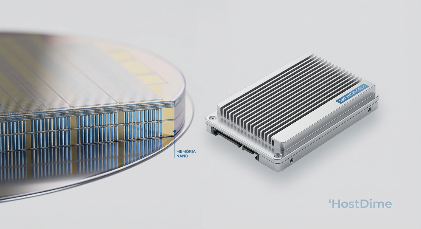 TLC vs QLC vs PLC: O guia definitivo de SSDs corporativos