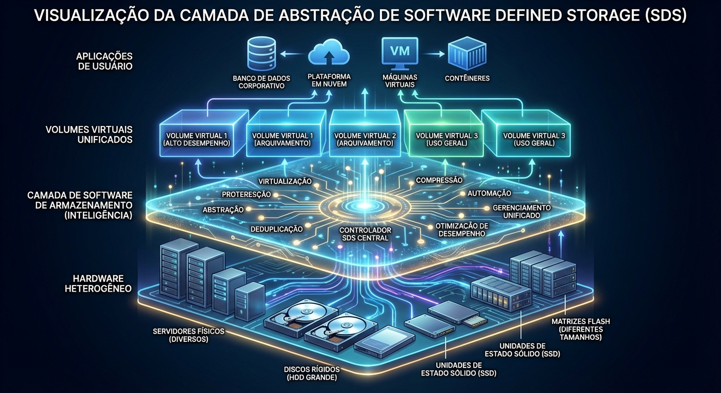 Arquitetura SDS: Abstração em Camadas